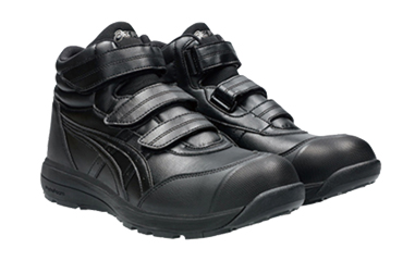 アシックス安全靴 ウィンジョブ CP312(001 ブラックxブラック)